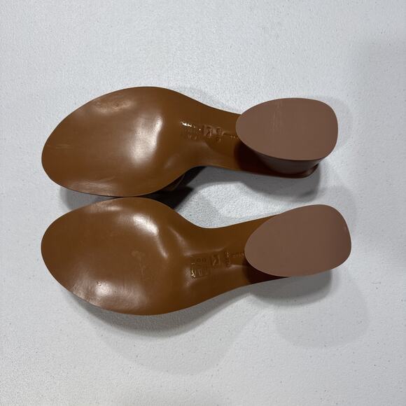 Mercedes Castillo Olga Women’s Sandals Size US 10 EU 40 Walnut Silk Nappa - Picture 4 of 10